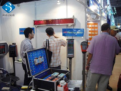 廣交會(huì)，路邊停車咪表，停車收費(fèi)咪表